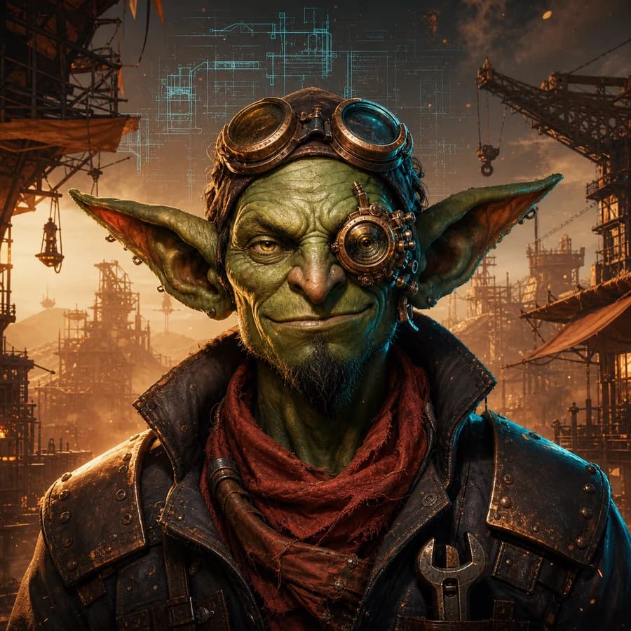 原创荒漠工业港地精招募官