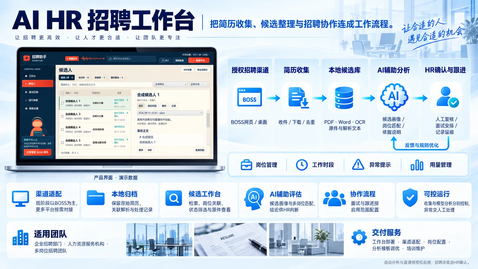 AI HR 招聘工作台